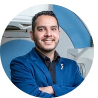 Raúl Alfonso Suárez Jaimes, Head of Medical Physics, M.S.,  Oncoservice, Bolivia