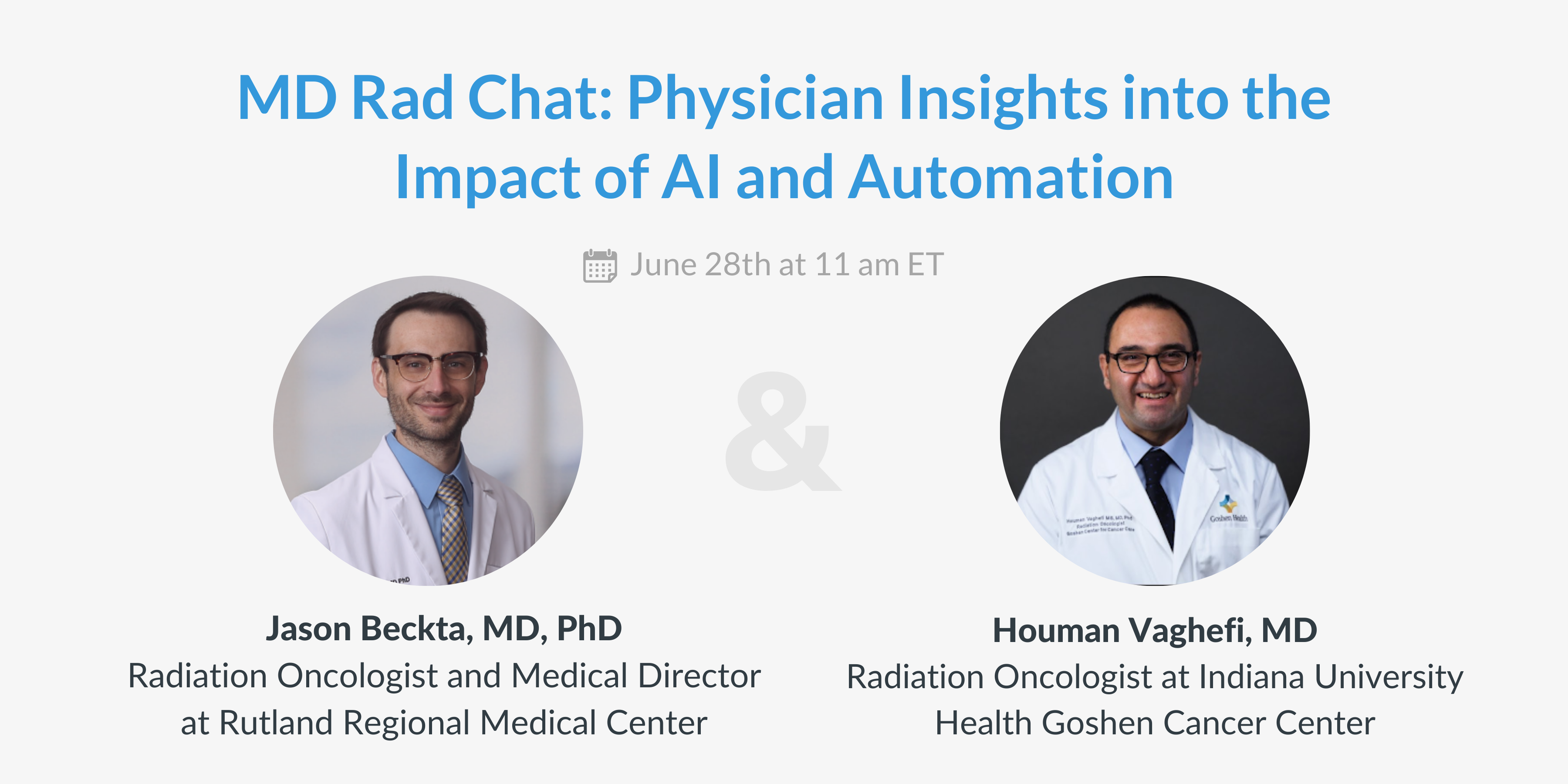 MD Rad Chat: Physician Insights into the Impact of AI and Automation